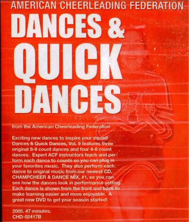 (Rental)-American Cheerleading Federation: Dances & Quick Dances Mark Bagon